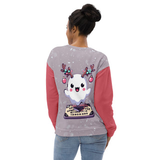 Unisex Cute Christmas Spirits Ghosts Sweatshirt