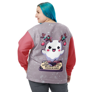 Unisex Cute Christmas Spirits Ghosts Sweatshirt