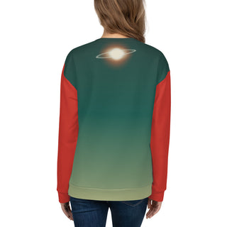 Santa Alien UFO Sci-Fi Christmas Unisex Sweatshirt